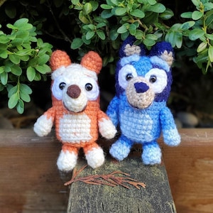 PDF ONLY - Sister Puppies Size S Digital Crochet Pattern