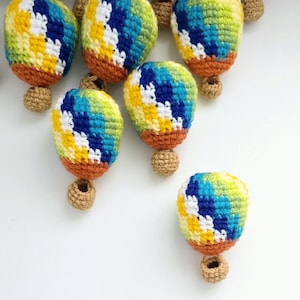 PDF ONLY - BTS hyyh Young Forever Hot Air Balloon Handbag charm - Digital Crochet Pattern