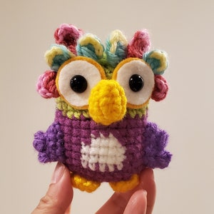 PDF ONLY - owl amigurumi Digital Crochet Pattern