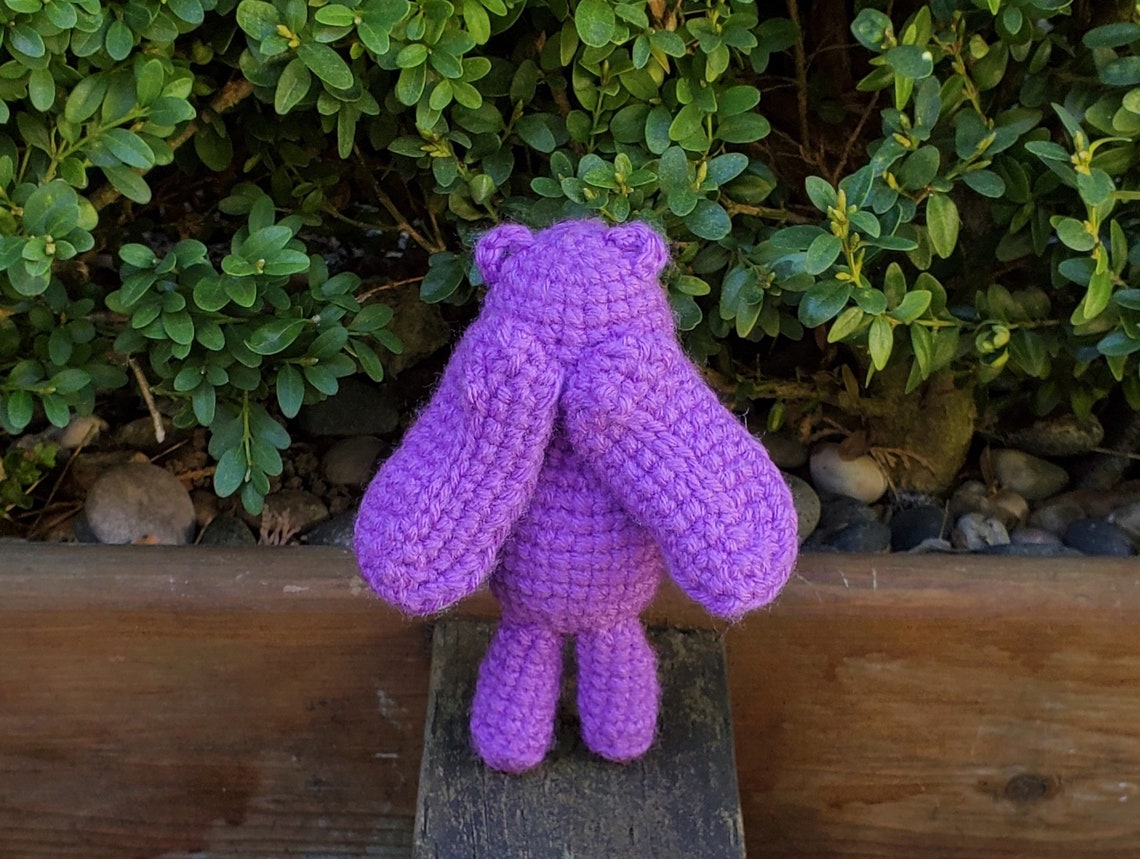 Bluey Inspired Floppy Bunny Handcrocheted Amigurumi Etsy Canada