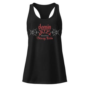 SKZ Stray Kids DominATE World Tour 2025 Concert Women’s fitted racerback tank top