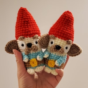 PDF ONLY - Garden Gnome amigurumi Digital Crochet Pattern