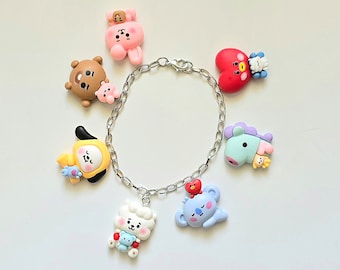 BT21 Charm Bracelet for BTS ARMY