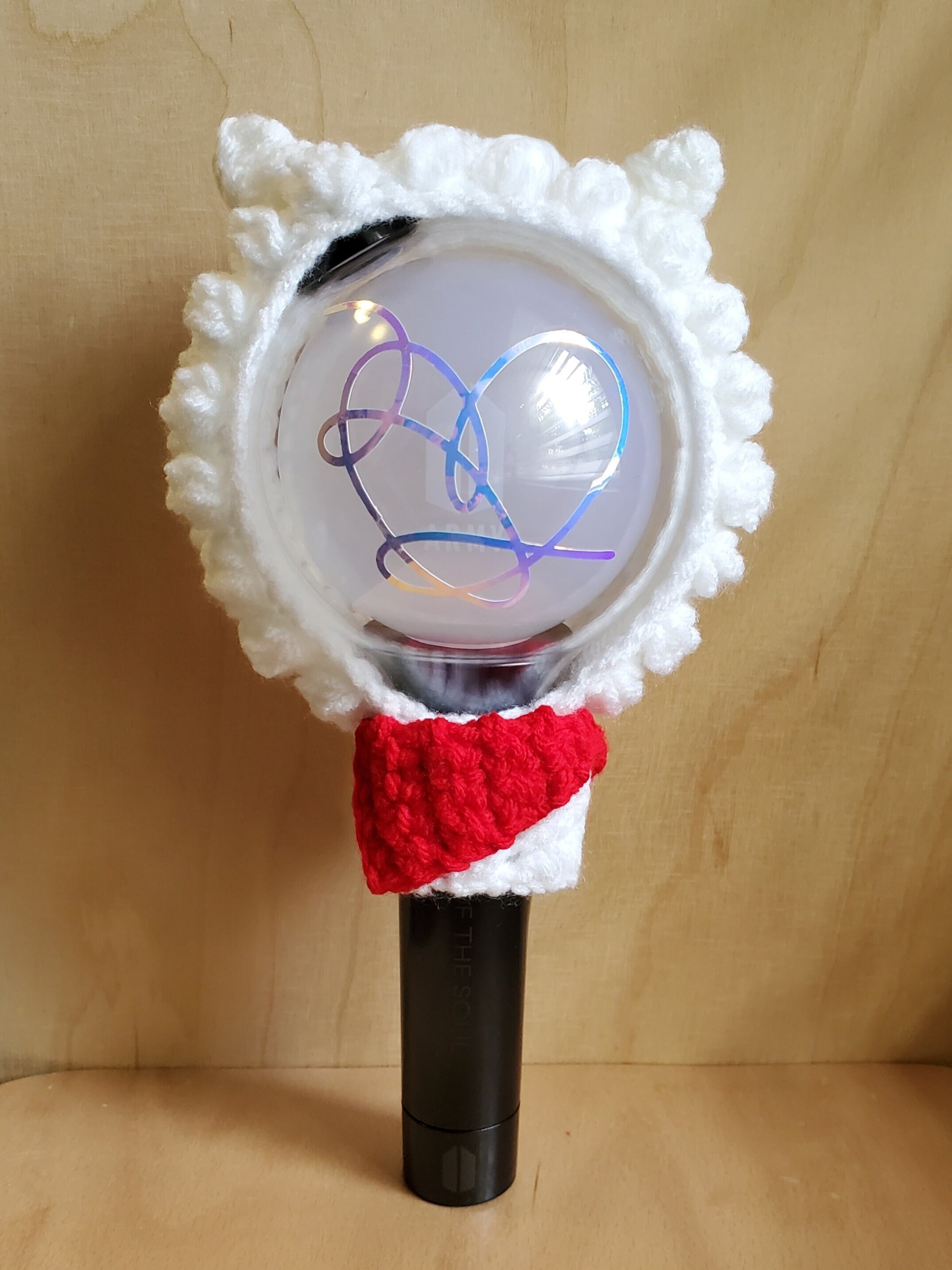 BTS RJ ARMY Bomb Light Stick Cover - Hand-crocheted - Etsy