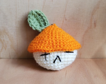 BTS Tangerine Yoongi ARMY handbag charm - hand-crocheted