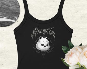 SKZ Stray Kids DominATE World Tour 2025 concert Evil Skzoos Han Quokka fanart Women’s micro-rib tank top