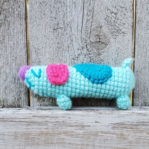 PDF ONLY - Long Dog amigurumi Digital Crochet Pattern