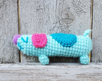 PDF ONLY - Long Dog amigurumi Digital Crochet Pattern