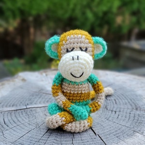 ALLEEN PDF - digitaal haakpatroon aap amigurumi