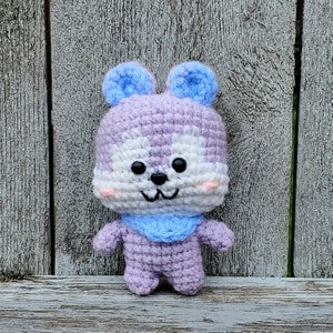 PDF ONLY - BT21 Unmasked Mang without Mask J-Hope crochet amigurumi Digital Crochet Pattern