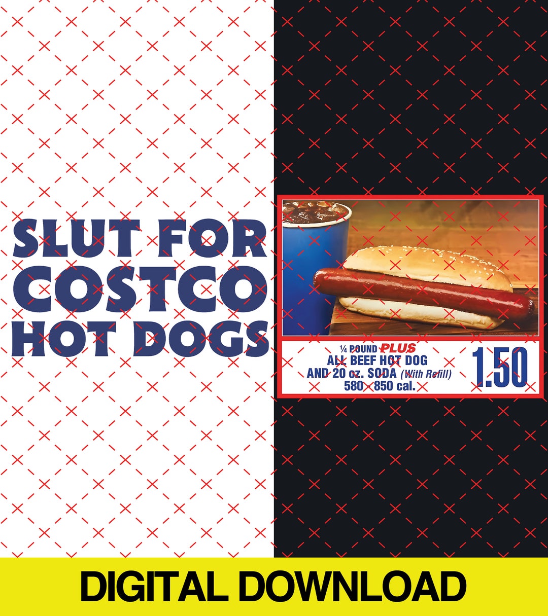 Puta para Costco Hot Dogs PNG /Puta para Costco Hot Dogs Diseño Camisa/ - Etsy España
