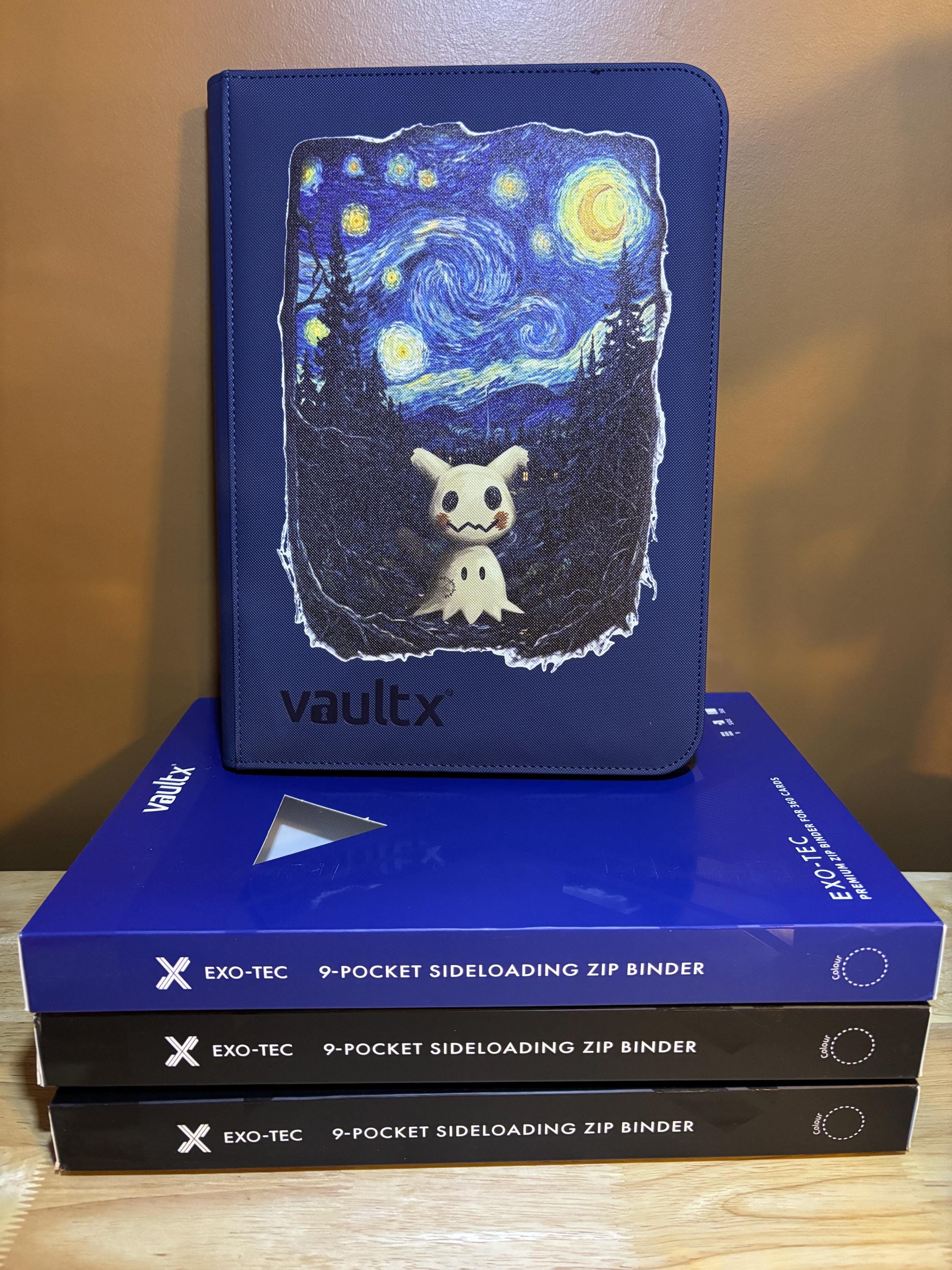 Zipper Binder for Pokemon Cards - Vault X- Mimikyu Van Gogh