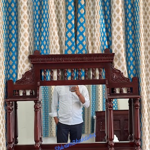 Wooden Carved Wall Mirror Frame/ Carved Wood Frame/ Wooden Mirror Frame/ Consol Mirror/ Vintage Style Frame/Wall Frame