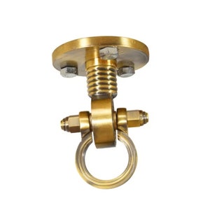Brass ceiling hook, Brass ceiling hook for roof, Brass ceiling hook for swing, pure brass fan hook, ceiling kada