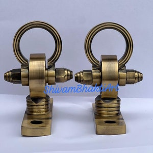 Brass ceiling hook, Brass ceiling hook for roof, Brass ceiling hook for swing, pure brass fan hook, ceiling kada