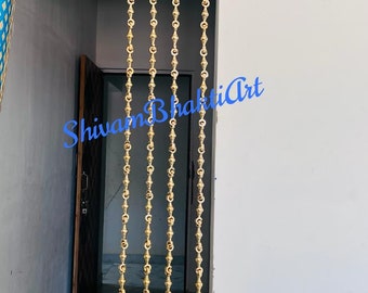 Handcrafted pure brass chain for swing, pure brass swing chain, chain for swing