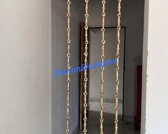 Handcrafted pure brass chain for swing, pure brass swing chain, chain for swing