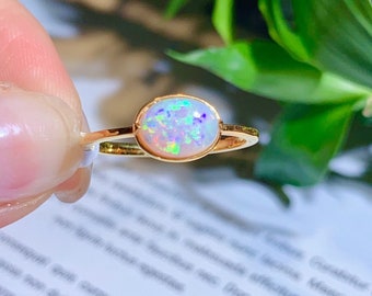 Layaway plan for Danielle, 18k yellow gold bezel opal ring-this is a custom order link for Danielle, other customers please don&#39;t use it.