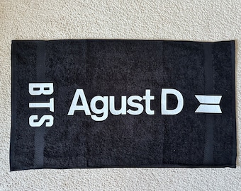 Toalla AGUST D Tour Rally - SUGA AgustD Tour- Toalla Rally Concierto