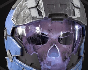 Halo Ghost Helmet Kit! DIY! Physical Item! Cosplay, Costume, Halloween, etc…