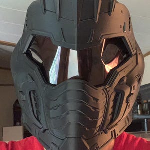 Doom Slayer Dark Ages Helmet! UPDATED! Cosplay, Costume, Display etc… DIY Kit!