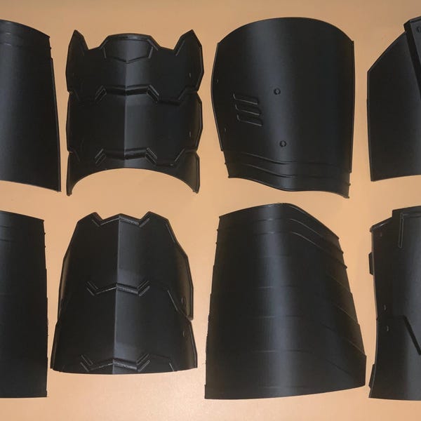 Dark Ages Doom Slayer Armor! Calves, Shins, Knees,, and Thighs! Physical Item! Cosplay, Costume, Halloween, etc…