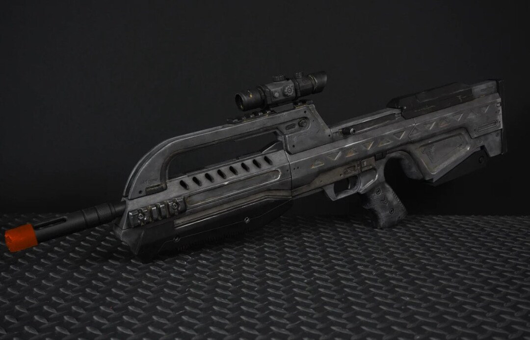 Halo Infinite Battle Rifle Model Kit DIY Physical Item Etsy