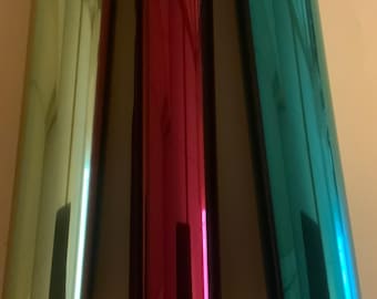Visor Materials! Cosplay Visor Kit! Tinted, One Way, Metallic Look! Cosplay! Costume! Red, green, gold, silver/black, silver/blue!