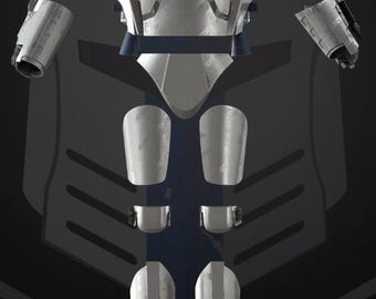 Jango Fett Armor! Gauntlets, Shoulder, Chest, Abs, Neck piece, etc..! Physical Item! Cosplay, Costume, Halloween, etc…