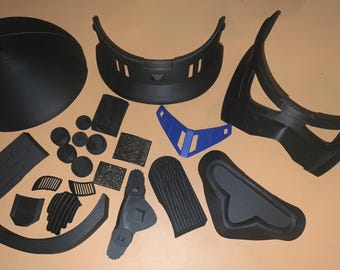 Sienar Fleet Systems Imperial Tie Fighter Test Pilot Helmet Kit! DIY! Physical Item! Cosplay, Costume, Halloween, etc…