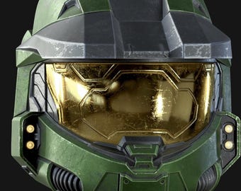 Halo 3 Mark 6 Master Chief Helmet Kit! DIY! Physical Item! Cosplay, Costume, Halloween, etc…