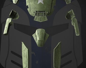 Fallout Combat Armor and Helmet Kit! Cosplay, Costume, Display etc… DIY Kit!