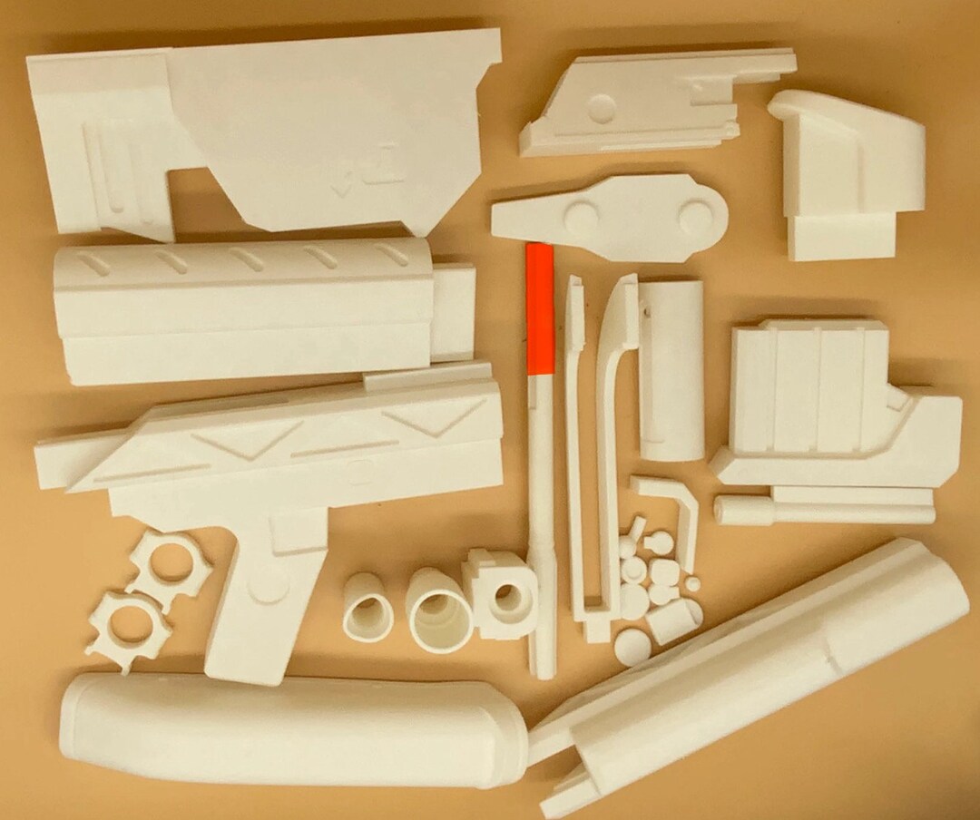 Halo 3 Battle Rifle Model Kit DIY Physical Item Etsy