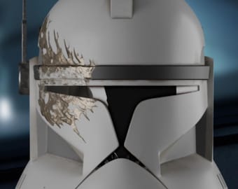 Clone Troopers Trick’s Helmet Kit! 3d Print! Physical Item! Cosplay, Costume, Display etc… DIY Kit!