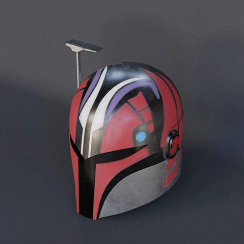 Casque Sabine Wren ! Objet physique ! Cosplay, déguisement, Halloween, etc…