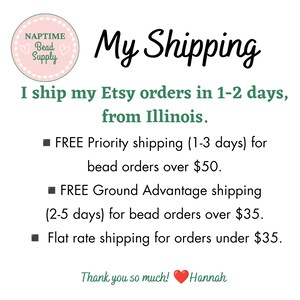 May include: A graphic with the text "My Shipping" and details about shipping Etsy orders from Illinois. Includes information on free priority and ground advantage shipping options, and flat rate shipping.