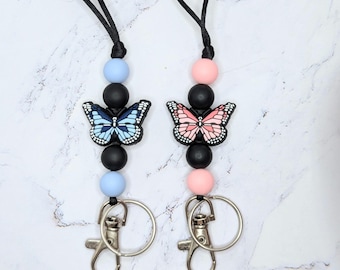 Cordón de silicona con forma de mariposa: 2 opciones de color