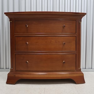 Thomasville Cherry Bow Front Large Night Chest Vintage Find