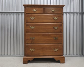 Drexel Heritage Passage Collection Campaign Triple Dresser Vintage