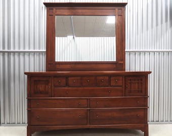Lexington Bob Timberlake Arts & Crafts Dresser With Mirror Vintage Find