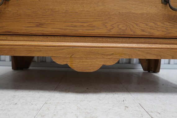 Lexington Shaker Oak 9 Drawer Chest Vintage Find - Etsy