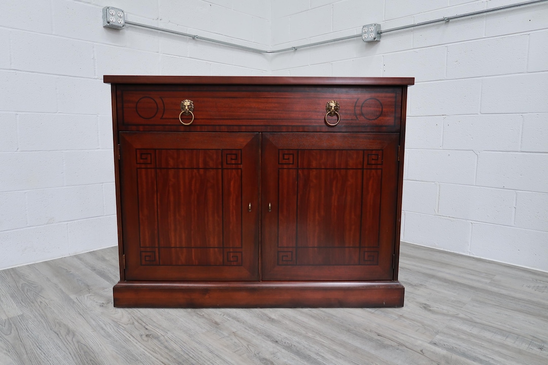 Henredon Historic Natchez Collection Inlaid Mahogany Server