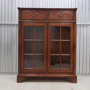 Bob Timberlake Cherry Display Cabinet 2 Door Lighted Vintage Find