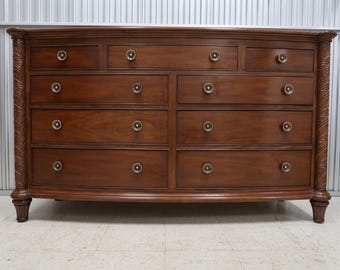 Stickley Antiquities Collection Bow Front Large Dresser Vintage Find