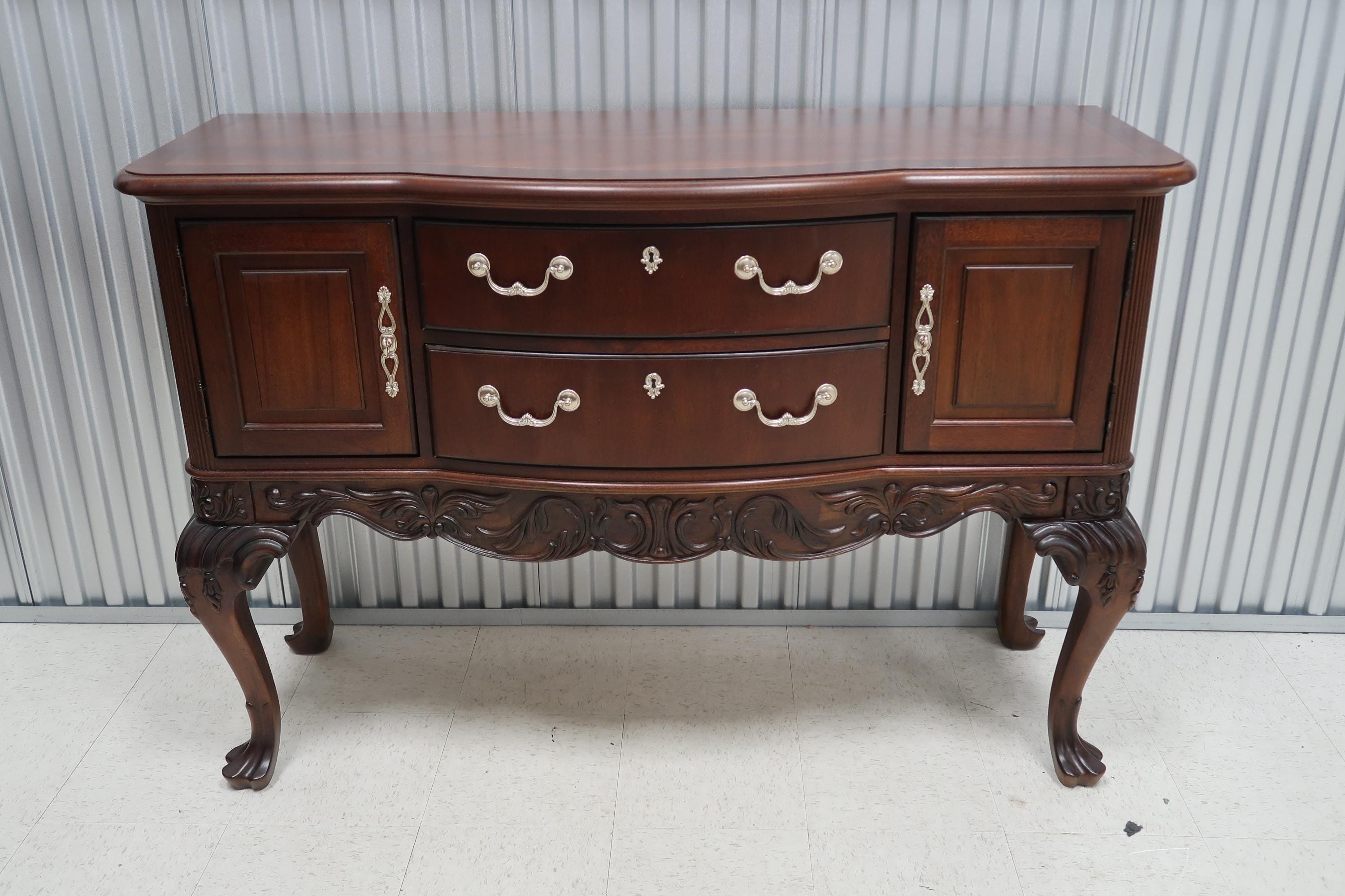 Thomasville Impressions Trafalgar Mahogany Sideboard Vintage Find