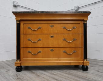 Thomasville Grand Classics Maple 3 Drawer Chest Vintage Find