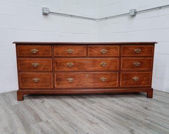 Nichols & Stone Oak Mission 9 Drawers Dresser Vintage Find - Etsy
