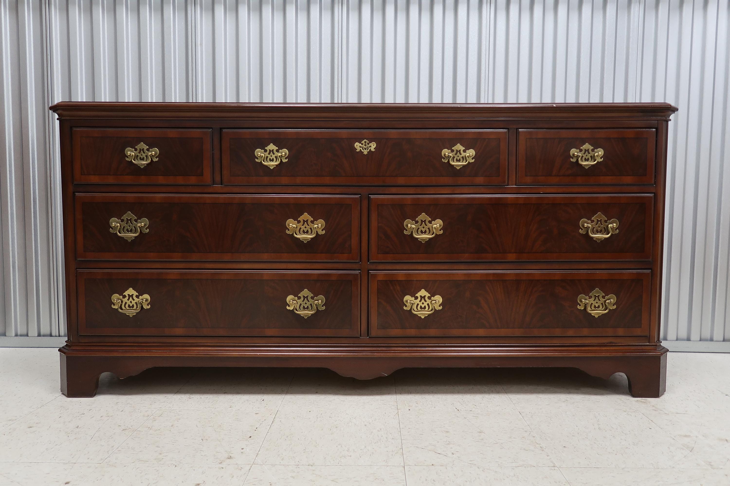 Drexel Heritage Chippendale Collection Cherry Flame Mahogany