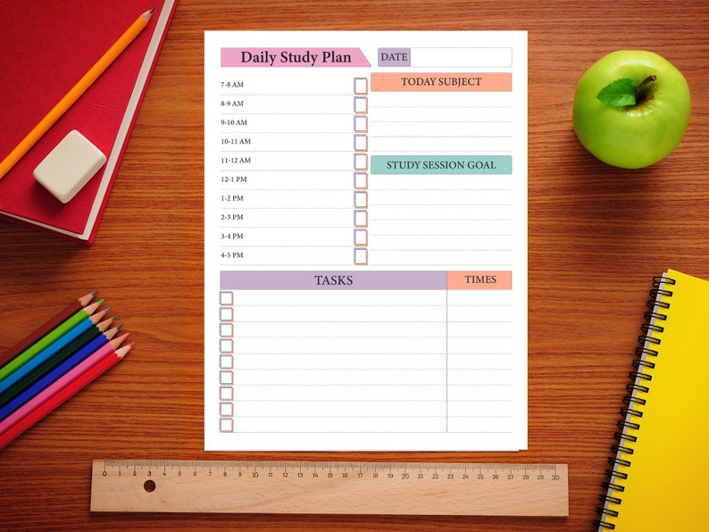 Homeschool Planner Printable for Kids, Printable Homeschool Kids ...