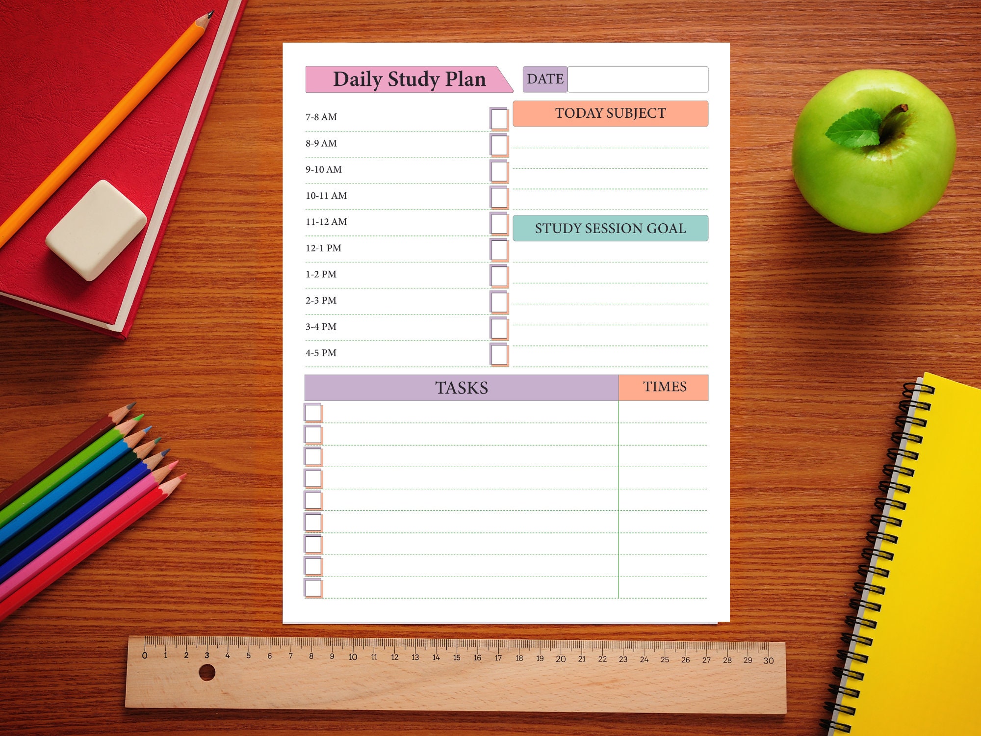 Homeschool Planner Printable for Kids, Printable Homeschool Kids ...